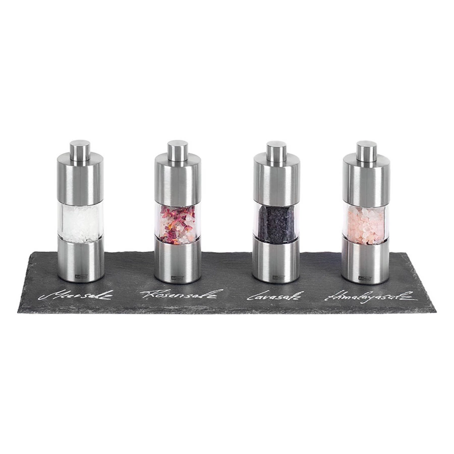 Мельница для соли и перца механическая AdHoc Classic 13х4,5 см, сталь нержавеющая, п/к