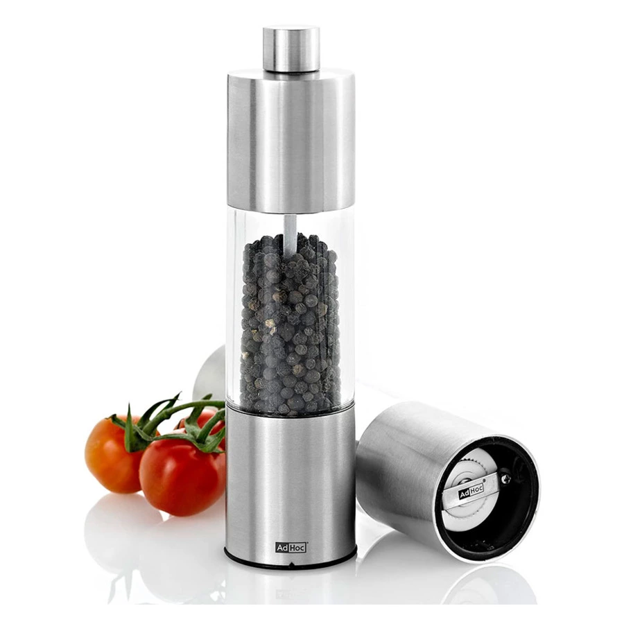 Мельница для соли и перца механическая AdHoc Classic 18х4,5 см, сталь нержавеющая, п/к