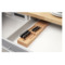 Подставка для ножей Zwilling 40х10х4 см, дерево, коричневая, п/к