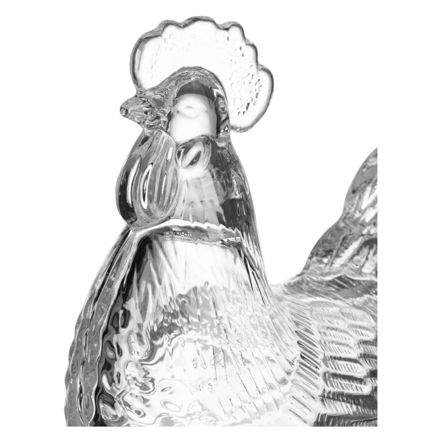 Конфетница Decor de table Петушок 15,5х21 см, стекло