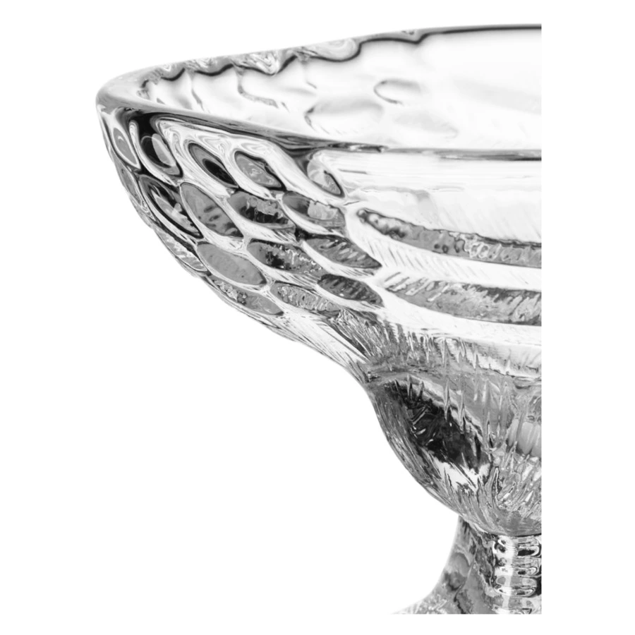 Конфетница Decor de table Петушок 15,5х21 см, стекло