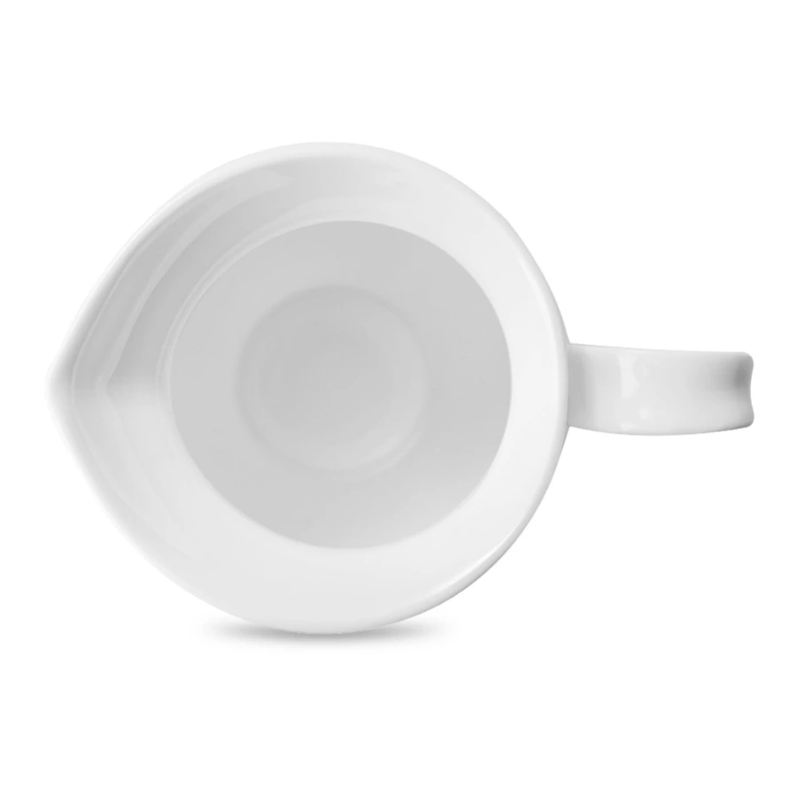 Молочник Decor de table Плиссе 230 мл, d8,6хh8,4 см, фарфор костяной, п/к