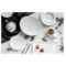 Чашка чайная Decor de table Плиссе 230 мл, фарфор костяной