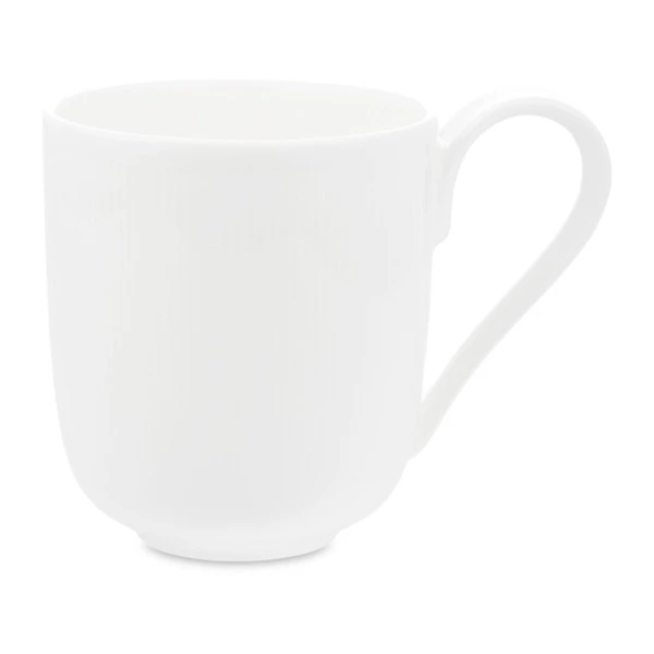 Кружка Decor de table Плиссе 350 мл, фарфор костяной