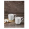 Набор кружек Decor de table Плиссе 350 мл, 2 шт, фарфор костяной, п/к