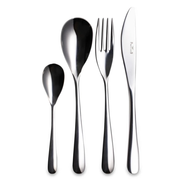 Набор столовых приборов Pinti 1929 Свинг на 6 персон 24 предмета, сталь нержавеющая, п/к