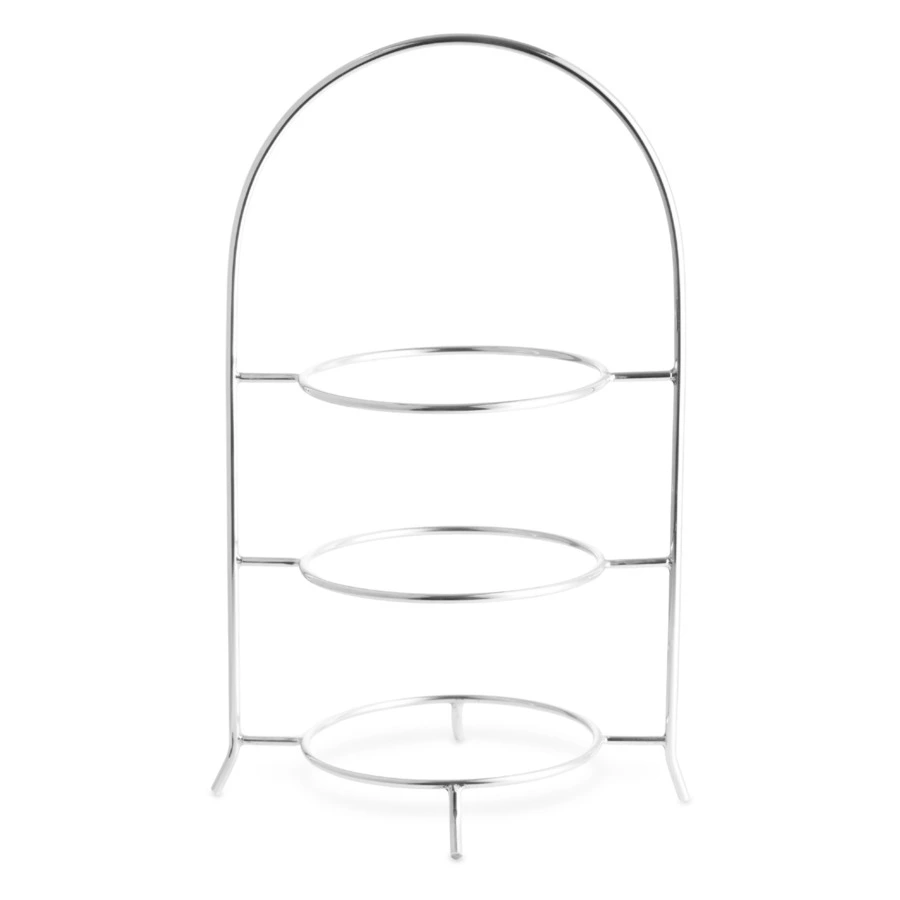 Подставка под тарелки трехъярусная Arthur Price 56 см, сталь нержавеющая