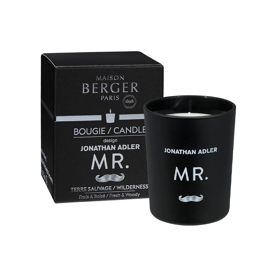 Свеча ароматическая Maison Berger Мистер и Миссис с ароматом Дикие земли 180 г