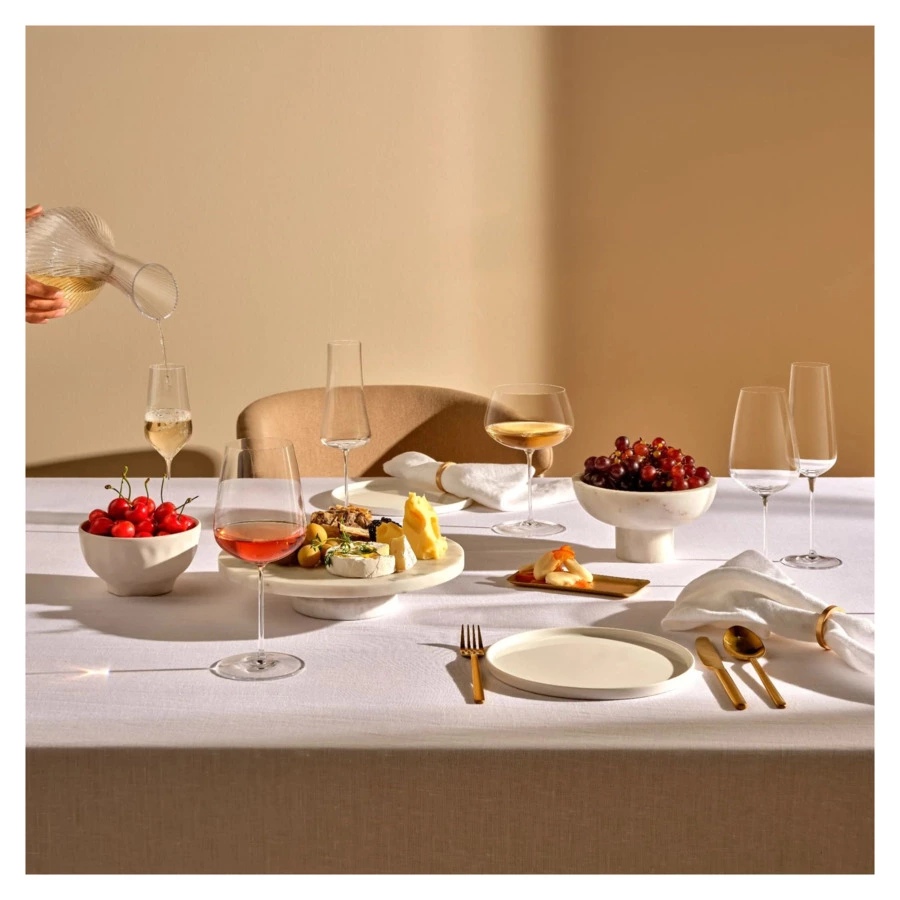 Бокал для шампанского Nude Glass Невидимая ножка Вертиго 300 мл, стекло хрустальное