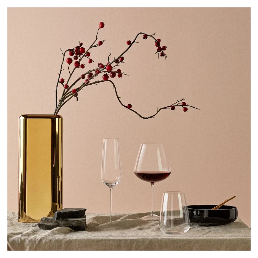 Бокал для шампанского Nude Glass Невидимая ножка Вертиго 300 мл, стекло хрустальное