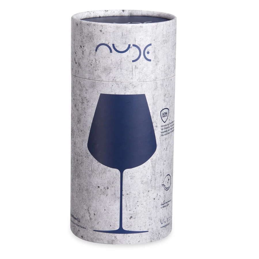 Бокал для красного вина Nude Glass Невидимая ножка Вертиго 950 мл, стекло хрустальное