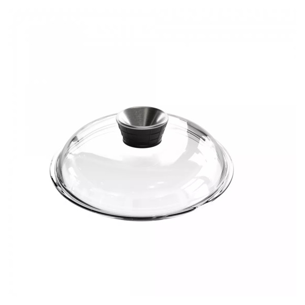 Крышка с арома-ручкой-дозатором АМТ Glass Aroma Lids 20 см, жаропрочное стекло