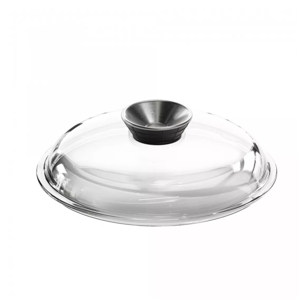Крышка с арома-ручкой-дозатором АМТ Glass Aroma Lids 26 см, жаропрочное стекло