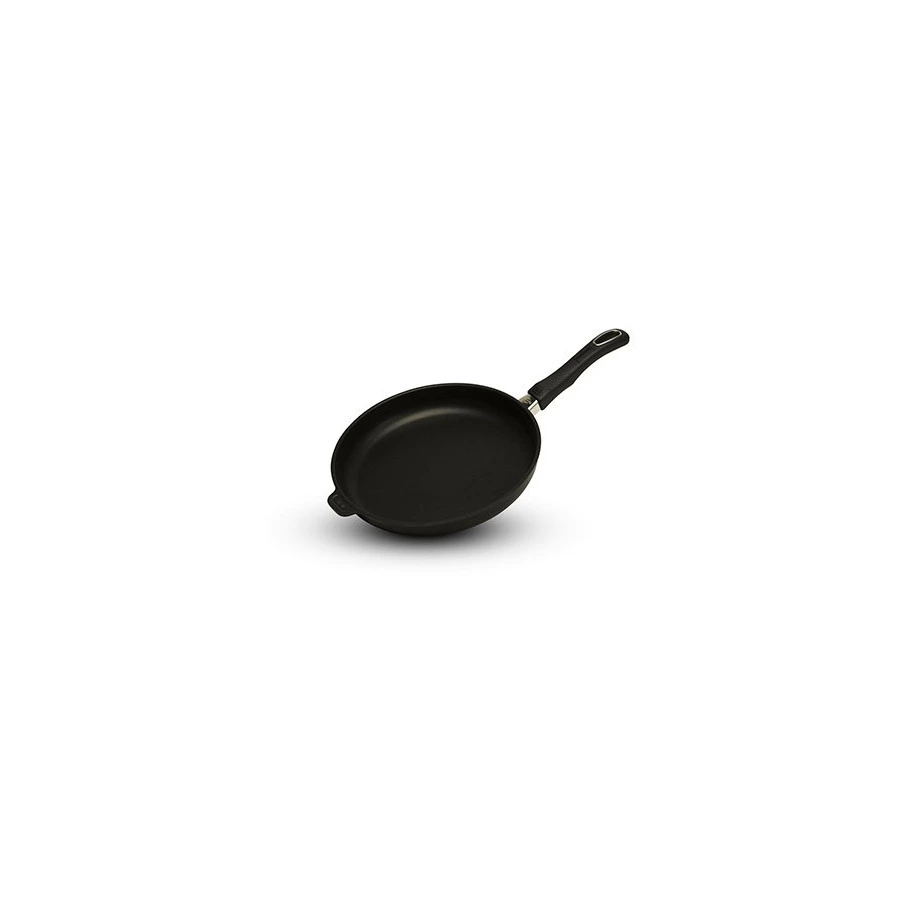 Сковорода индукционная со съемной ручкой Gastrolux 20х4 см, алюминий литой, черная