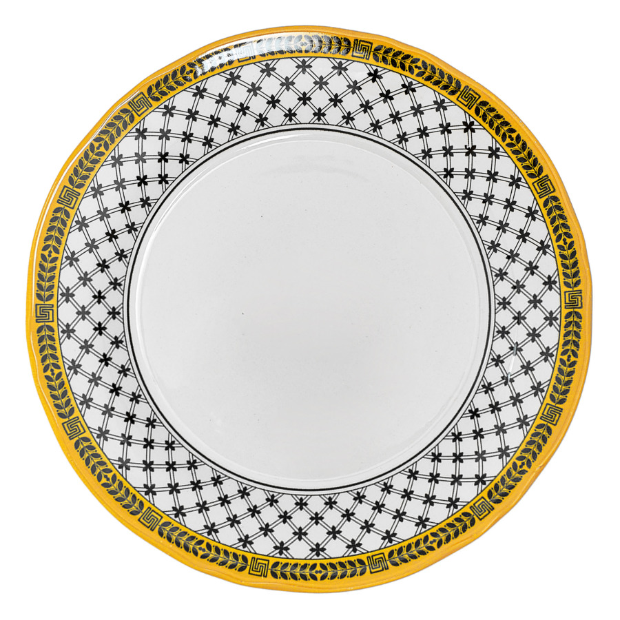 Тарелка закусочная Grace by Tudor Halcyon 20,7 см, фаянс, белая