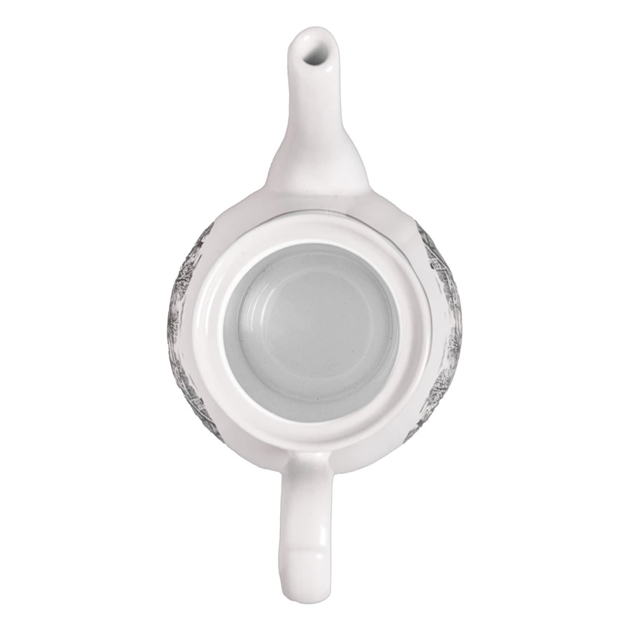 Чайник заварочный Grace by Tudor Halcyon 965 мл, фаянс, белый