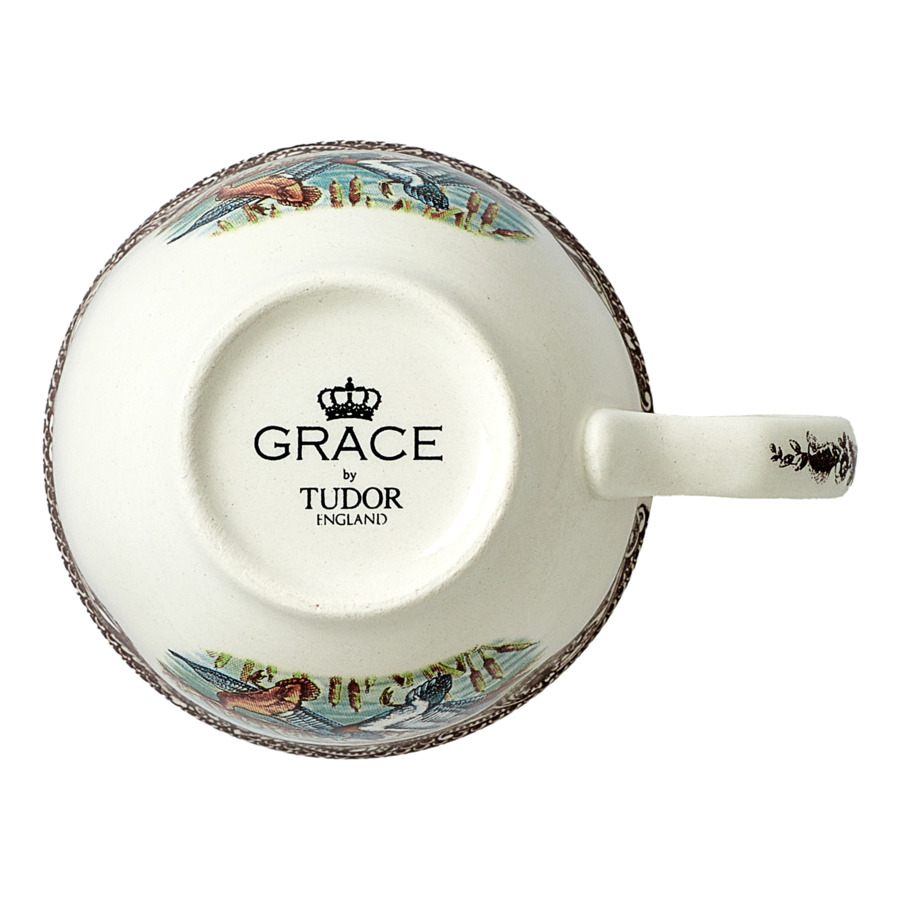 Чашка чайная с блюдцем Grace by Tudor Haydon Grove 200 мл, фаянс, белая