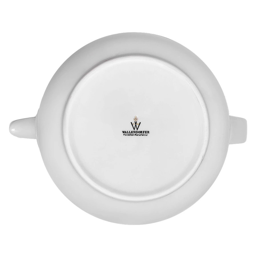 Чайник заварочный Wallendorfer Meridien Gold 1,2 л, фарфор твердый, белый