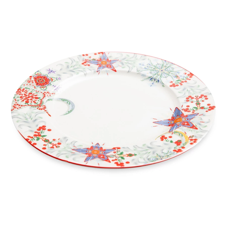 Тарелка обеденная Mix&Match Home Счастливая Звезда 27 см, фарфор