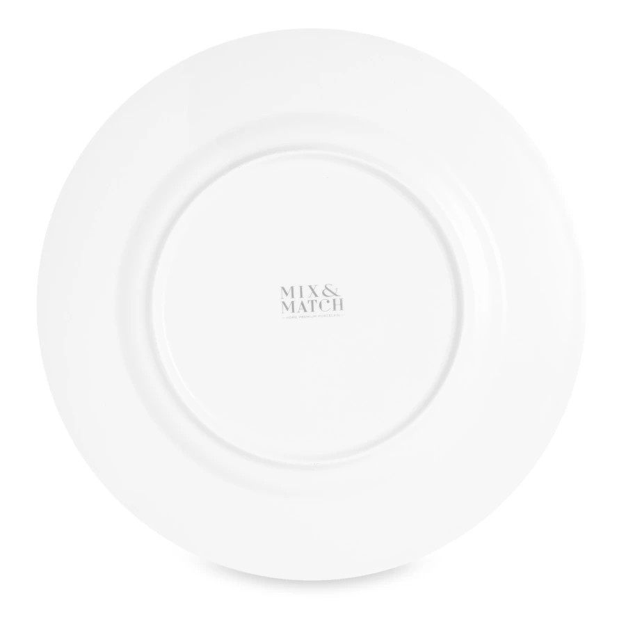 Тарелка обеденная Mix&Match Home Счастливая Звезда 27 см, фарфор