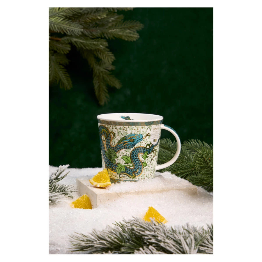Кружка Dunoon Змея Кернгорм 480 мл, фарфор костяной