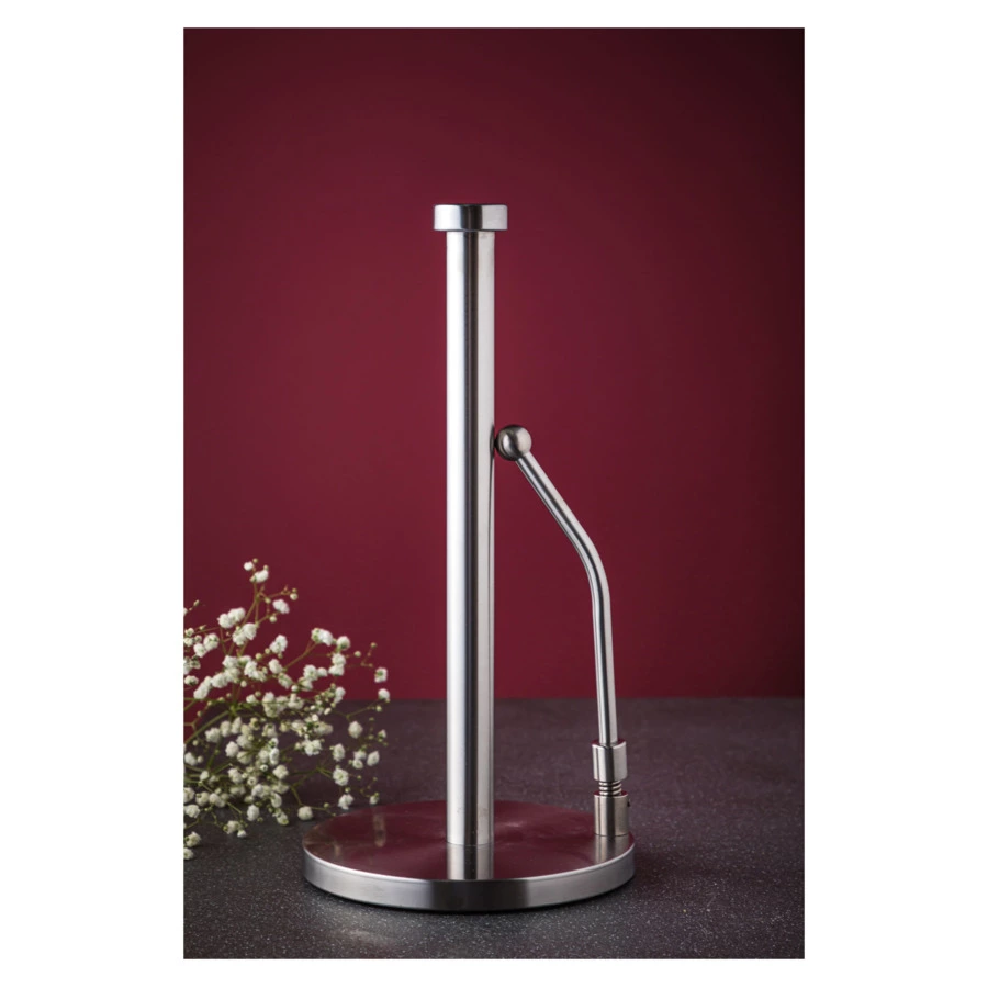 Держатель для бумажных полотенец Weis 30 см, сталь нержавеющая