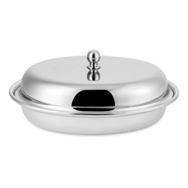 Блюдо сервировочное с крышкой Arthur Price 20 см, сталь нержавеющая