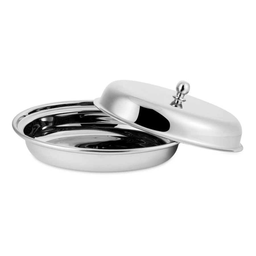 Блюдо сервировочное с крышкой Arthur Price 20 см, сталь нержавеющая