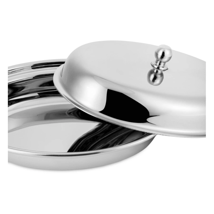 Блюдо сервировочное с крышкой Arthur Price 20 см, сталь нержавеющая