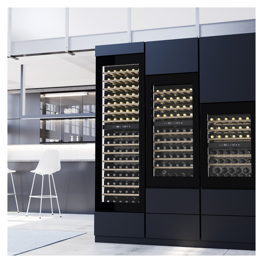 Холодильник винный CASO WineDeluxe WD 41 75х71х102 см, дерево, сталь нержавеющая, черный