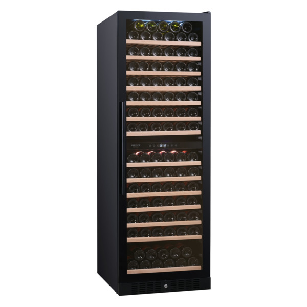 Холодильник винный Temptech PRES180DB 74х66,5х179 см, сталь нержавеющая, дерево, черный