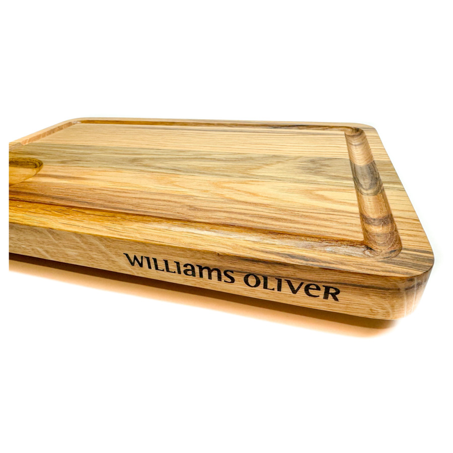 Доска сервировочная для стейка Williams Oliver 30х20 см, дуб