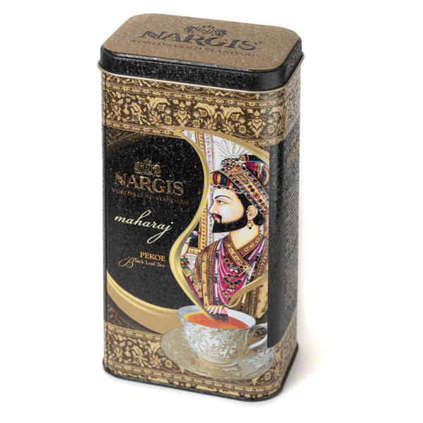 Чай черный листовой Nargis Maharaja PEKOE 200 г, п/к