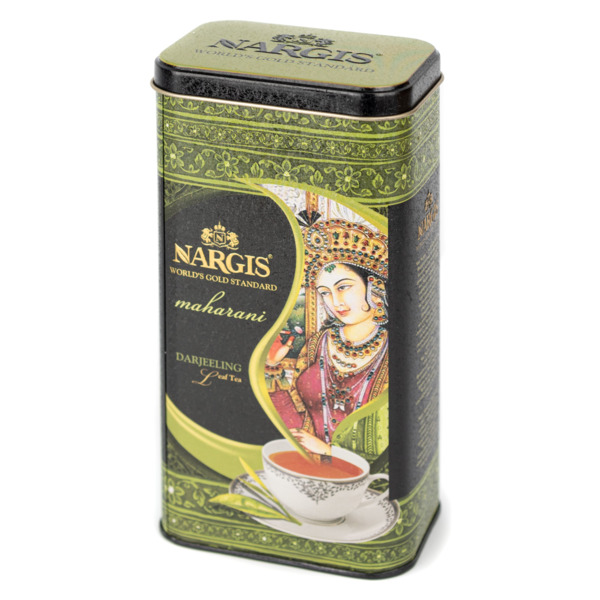 Чай черный листовой Nargis Maharaja Darjeeling 200 г, п/к