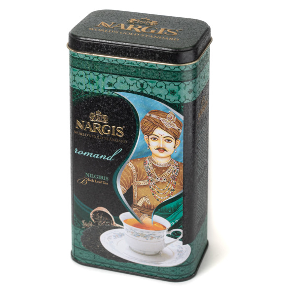 Чай черный листовой Nargis Romand Nilgiri 200 г, п/к