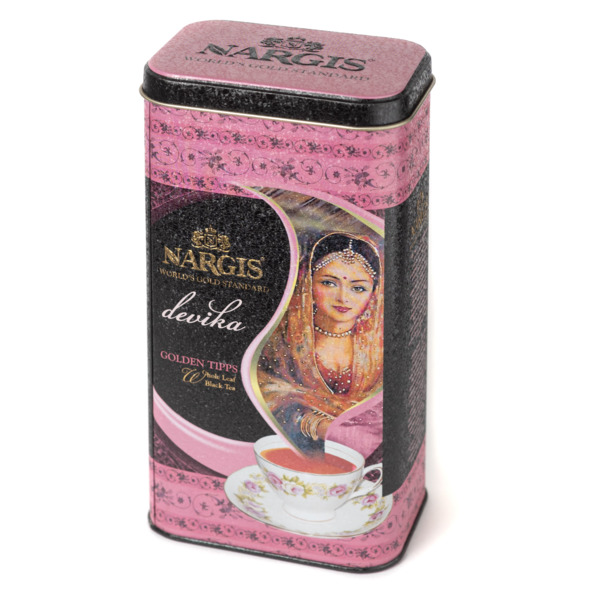 Чай черный листовой Nargis Devika Assam TGFOP 200 г, п/к