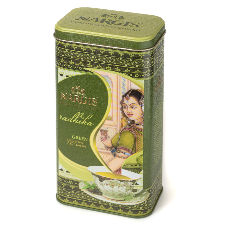 Чай зеленый крупнолистовой Nargis Radhika 200 г, п/к