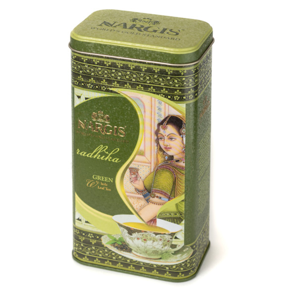 Чай зеленый крупнолистовой Nargis Radhika 200 г, п/к