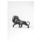 Фигурка Lladro Лев оригами 48х14х25 см, фарфор, черная матовая