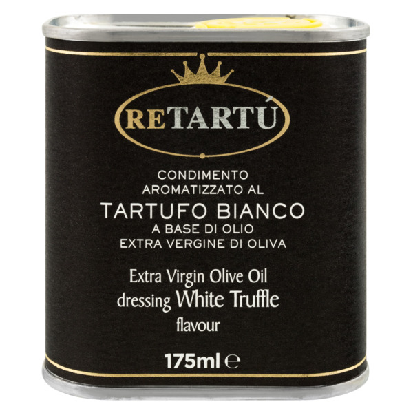 Масло оливковое ароматизированное белым трюфелем RETARTU Extra Vergine 175 мл