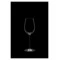 Бокал для белого вина Riedel Fatto a Mano Riesling/Zinfandel 409 мл, черная ножка, ручная работа