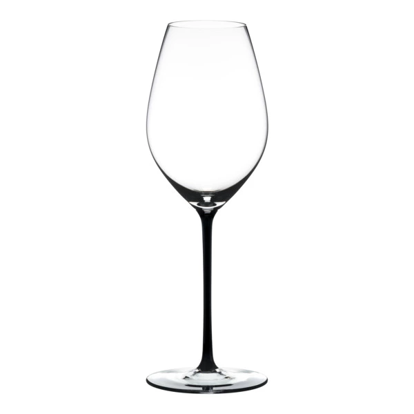 Бокал для шампанского Riedel Fatto a Mano Champagne 459мл, черная ножка, ручная работа, хрусталь