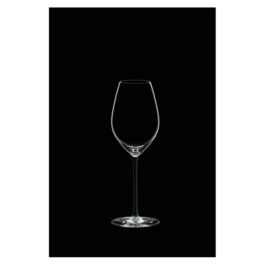 Бокал для шампанского Riedel Fatto a Mano Champagne 459мл, черная ножка, ручная работа, хрусталь