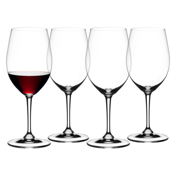 Набор бокалов для красного вина Riedel Vivant Red Wine 560 мл, 4шт, стекло хрустальное, п/к