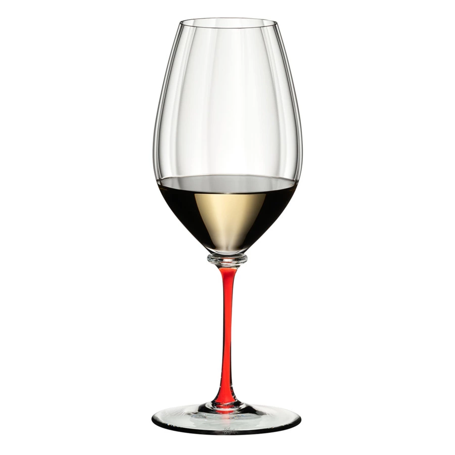 Бокал для белого вина Riedel Fatto a Mano Performance Riesling 623мл, красная ножка, ручная работа,