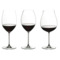 Набор бокалов для красного вина разных сортов Riedel Veritas Wine Tasting Set 3шт, стекло хрустально