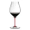 Бокал для красного вина Riedel Fatto a Mano Performance Pinot Noir 830мл, красная ножка, ручная рабо
