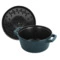 Кокот Staub La Cocotte 24 см 4,25 л, чугун, морская волна, п/к