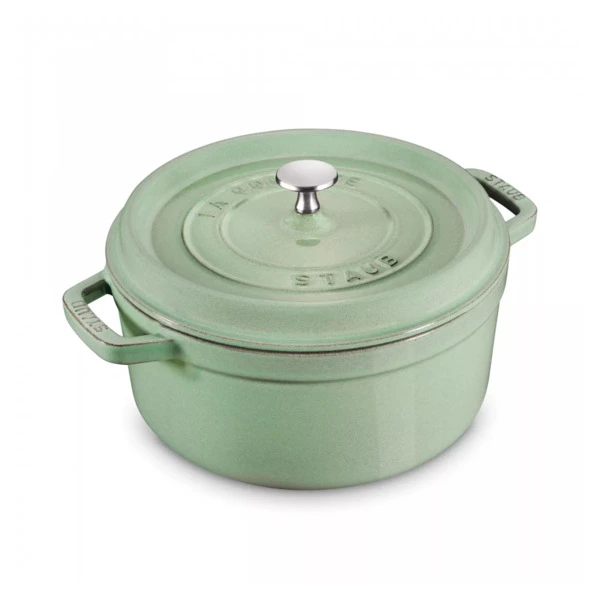 Кокот Staub La Cocotte 26 см 5,25 л, чугун, шалфей, п/к