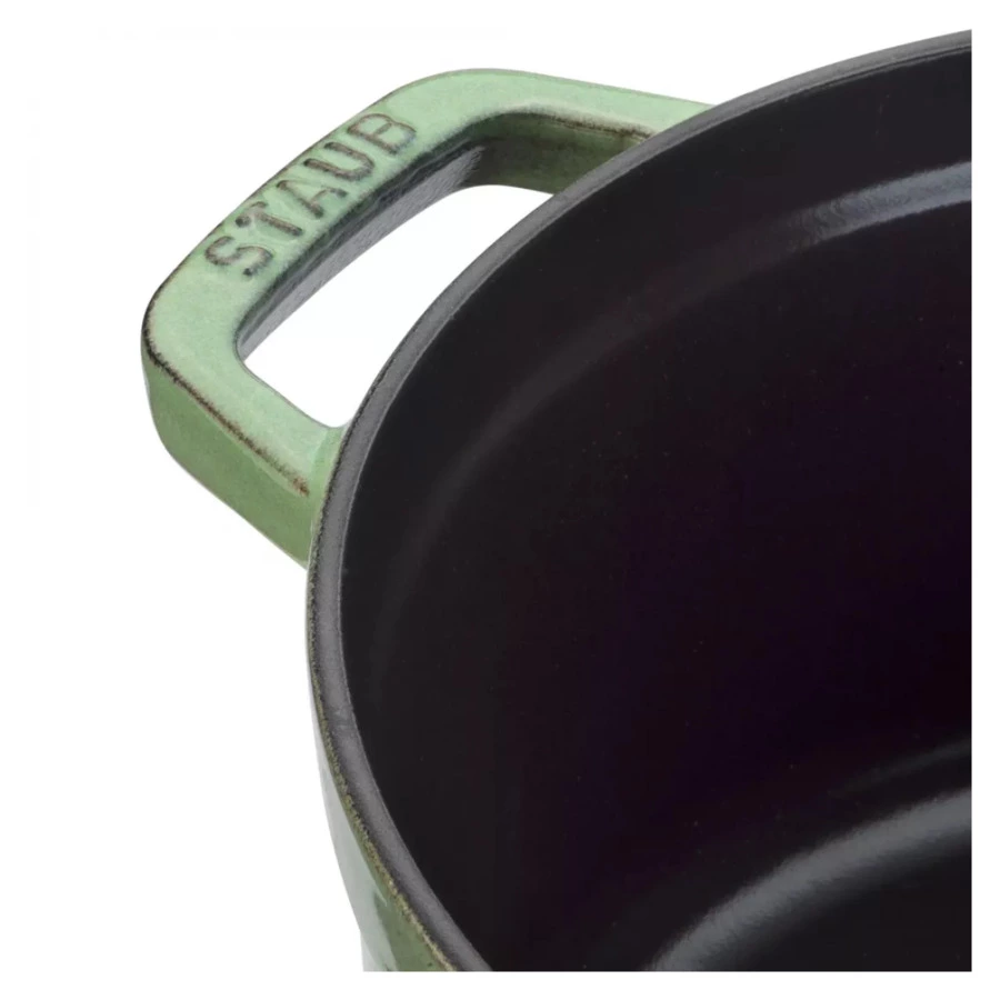 Кокот Staub La Cocotte 26 см 5,25 л, чугун, шалфей, п/к